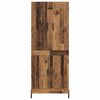 vidaXL Haut Armoire Bois Ancien 69,5 x 34 x 180 cm Bois d'ing&eacute;nierie
