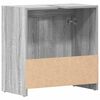 vidaXL Armoire de bain Sonoma gris 60x33x61 cm Bois d'ing&eacute;nierie