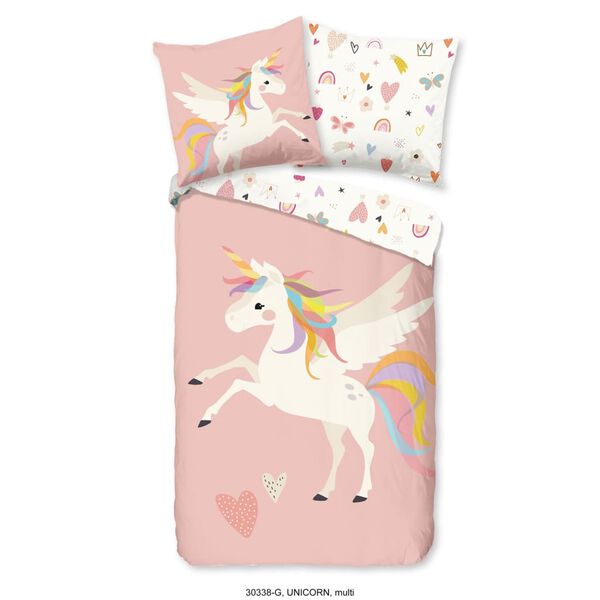 Good Morning Housse de couette pour enfants Unicorn 135x200 cm