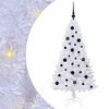 vidaXL Sapin de No&euml;l artificiel avec 150 LED Blanc 150 cm PVC et Acier