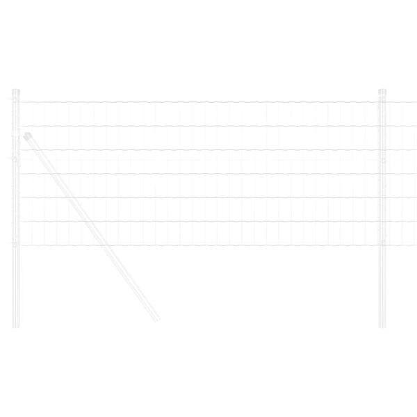 vidaXL Clôture Euro Argent 0.6 x 50 m