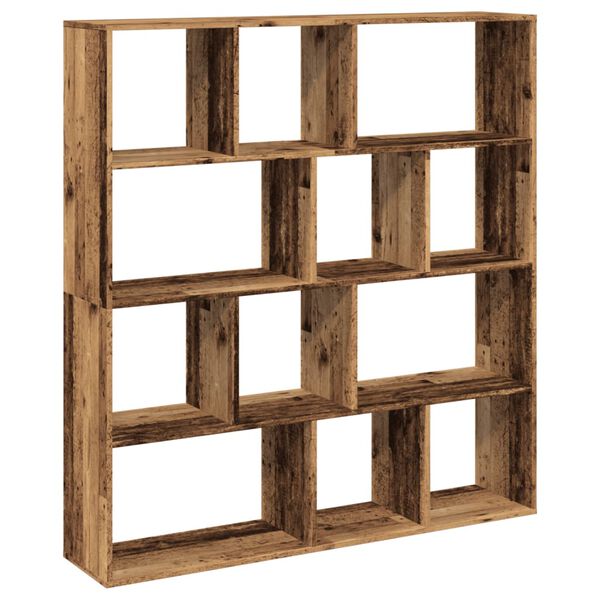 vidaXL Biblioth&egrave;que vieux bois 132x29x141,5 cm bois d'ing&eacute;nierie