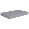 vidaXL Étagères murales flottantes 2 pcs Gris 40x23x3,8 cm MDF