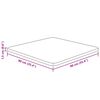 vidaXL Dessus de table carr&eacute; Marron fonc&eacute;90x90x1,5cm Bois ch&ecirc;ne trait&eacute;