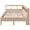 vidaXL Lit biblioth&egrave;que sans matelas 140x200 cm bois massif de pin