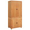 vidaXL Ensemble de meubles de rangement 2 pc Marron 80 x 50 x 180 cm