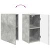 vidaXL Ensemble meuble TV 4 pcs Gris b&eacute;ton Bois d'ing&eacute;nierie