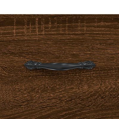vidaXL Table basse chêne marron 90x50x40 cm bois d'ingénierie