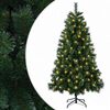 vidaXL Sapin de No&euml;l artificiel 120 cm 150 LED Blanc chaud