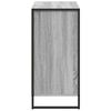 vidaXL Meuble d'appoint Gris Sonoma 79 x 36 x 75 cm Bois d'ing&eacute;nierie
