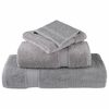 vidaXL Serviettes de bain de qualit&eacute; sup&eacute;rieure SOLUND 10 pcs gris