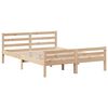 vidaXL Lit biblioth&egrave;que sans matelas 140x200 cm bois massif de pin