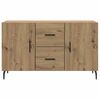vidaXL Buffet ch&ecirc;ne artisanal 100x36x60 cm bois d'ing&eacute;nierie