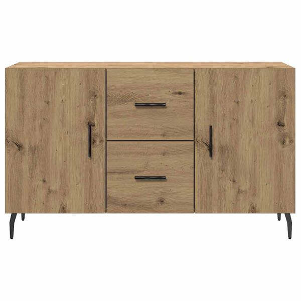 vidaXL Buffet ch&ecirc;ne artisanal 100x36x60 cm bois d'ing&eacute;nierie