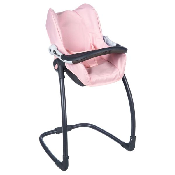 Smoby Si&egrave;ge auto et chaise pour poup&eacute;es 3 en 1 Maxi-Cosi Rose clair