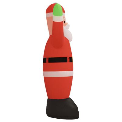 vidaXL Père Noël gonflable avec LED 620 cm