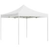 vidaXL Tente de r&eacute;ception pliable Aluminium 3 x 3 m Blanc