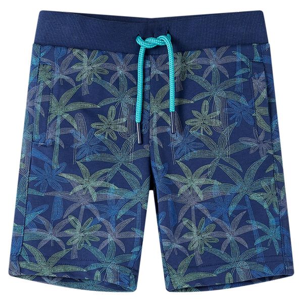 Short pour enfants avec cordon de serrage bleu marine 128