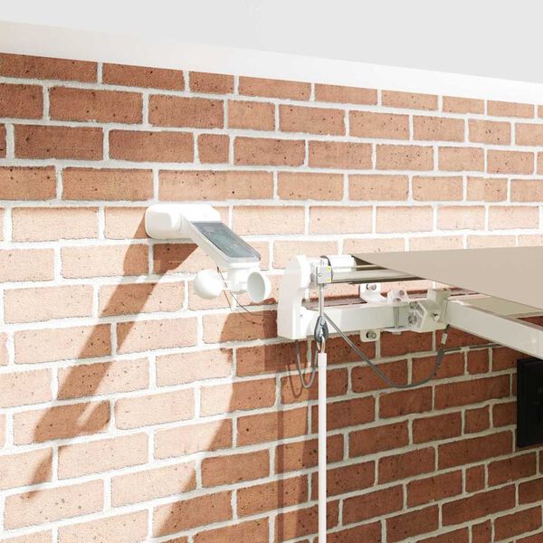 vidaXL Auvent R&eacute;tractable Beige 450 &times; 300 cm Polyester et m&eacute;tal