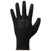 vidaXL Gants de Travail 12 pcs Noir 8 / m Polyester