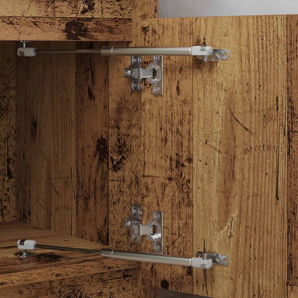 vidaXL Ressort &agrave; gaz hydraulique 12 pcs Argent&eacute; 280 x 17 x 16 mm