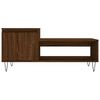 vidaXL Table basse Ch&ecirc;ne marron 100x50x45 cm Bois d'ing&eacute;nierie