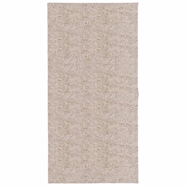 vidaXL Tapis shaggy PAMPLONA poils longs moderne beige 100x200 cm