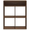 vidaXL Biblioth&egrave;que ch&ecirc;ne marron 66x31x80 cm bois d'ing&eacute;nierie