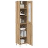 vidaXL Haut Armoire 2 pcs Ch&ecirc;ne artisanal Bois d'ing&eacute;nierie