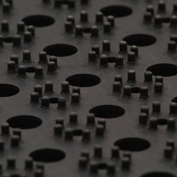 vidaXL Tapis caoutchouc 22 mm 100 x 200 cm