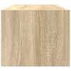 vidaXL Meuble TV ch&ecirc;ne sonoma 80x31x25,5 cm bois d'ing&eacute;nierie