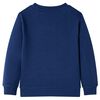 Sweatshirt pour enfants bleu marine 92