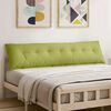 vidaXL Coussin de Dos Vert clair 200 x 19 x 50 cm tissu