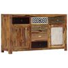 vidaXL Buffet 140x40x80 cm Bois de Sesham massif