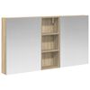 vidaXL Ensemble de Meubles de Salle de Bain 3 pc 130 x 14,5 x 70 cm