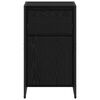 vidaXL Buffet Ch&ecirc;ne noir 81 x 36 x 150.5 cm Bois d'ing&eacute;nierie