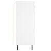 vidaXL Buffet blanc 69,5x34x90 cm bois d'ing&eacute;nierie