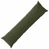 vidaXL Housse de coussin HEERLEN Vert 40 x 145 cm velours c&ocirc;tel&eacute;