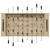 vidaXL Table de Foosball Ch&ecirc;ne Sonoma 125 x 60,5 x 80 cm