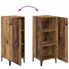 vidaXL Buffet Bois ancien 34,5 x 34 x 90 cm Bois d'ing&eacute;nierie