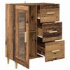 vidaXL Buffet Bois Ancien 69,5 x 34 x 90 cm Bois d'ing&eacute;nierie