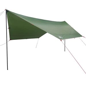 vidaXL B&acirc;che de camping vert 430x380x210 cm imperm&eacute;able
