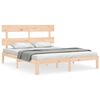 vidaXL Cadre de lit sans matelas 160x200 cm bois massif de pin