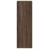 vidaXL Buffet haut chêne marron 45x41x124 cm bois d'ingénierie
