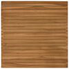 vidaXL Plateau de table 70 x 70 x 3,5 cm Carr&eacute; Bois de teck massif