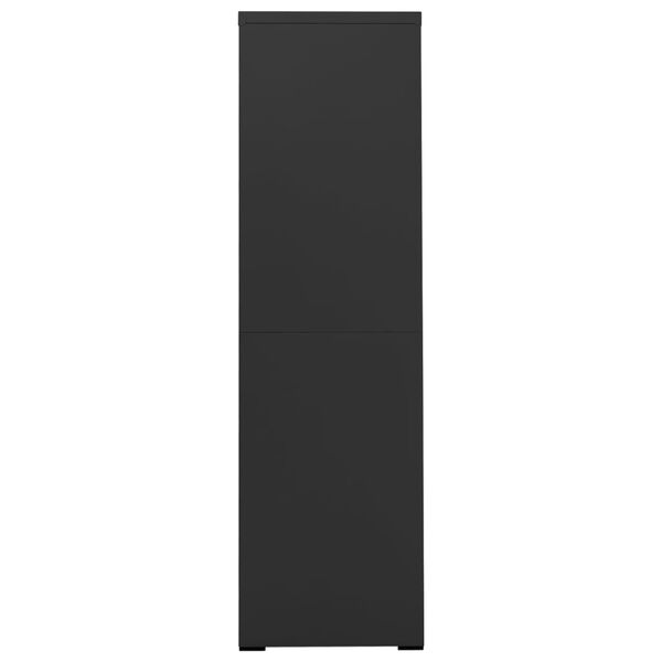 vidaXL Classeur Anthracite 90x46x164 cm Acier