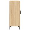 vidaXL Buffet ch&ecirc;ne sonoma 69,5x34x90 cm bois d'ing&eacute;nierie