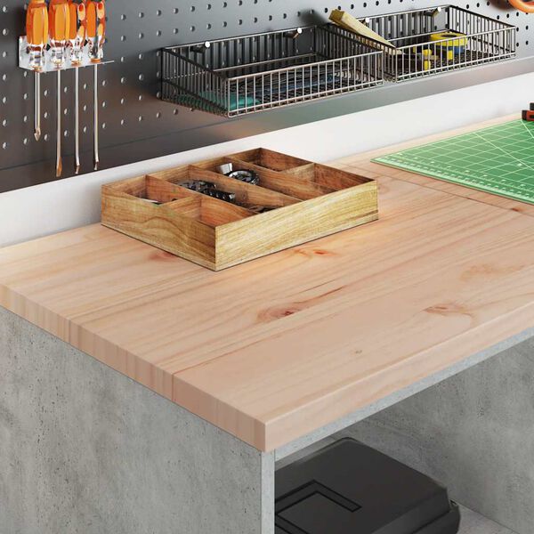 vidaXL Armoire de rangement de garage gris b&eacute;ton 60x51x85 cm bois pin