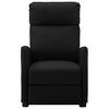 vidaXL Fauteuil de massage Noir Similicuir