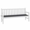 vidaXL Coussin de banc de jardin anthracite 180x50x3 cm tissu oxford